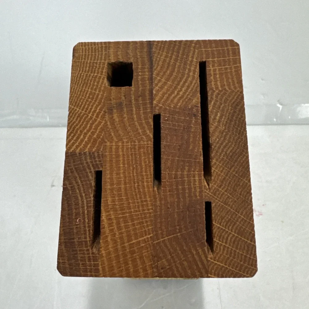 Wusthof ‎ Trident Wooden 5 Slot Knife Block
